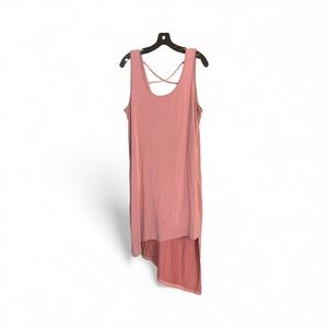 Splendid Women's Asymmetrical Cross Back Tank Dress